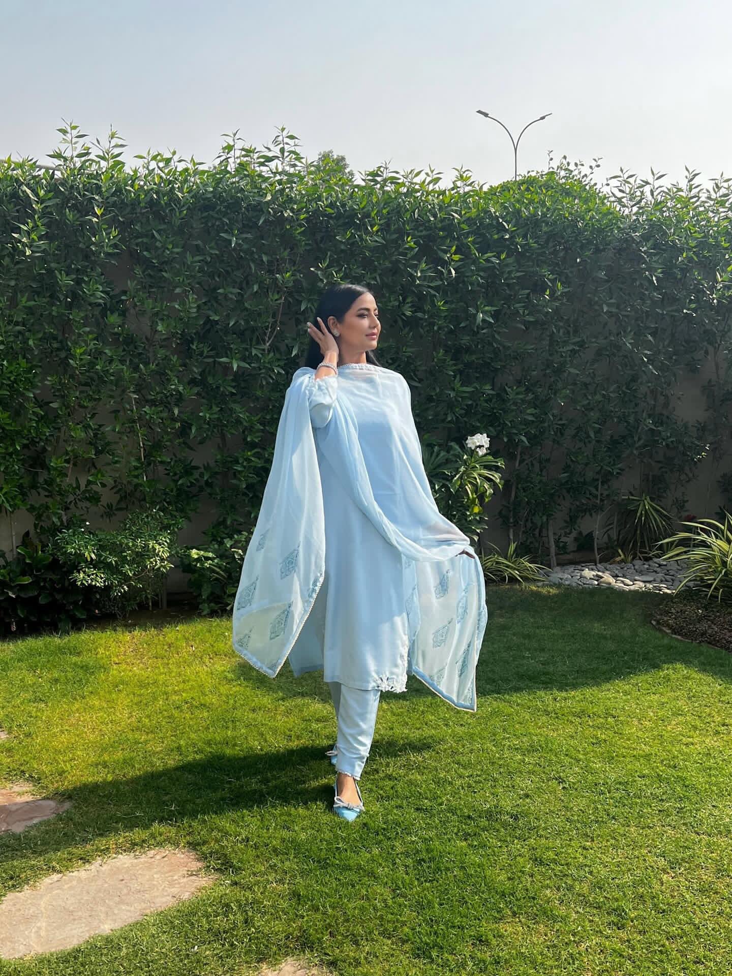 Ice Blue Dress