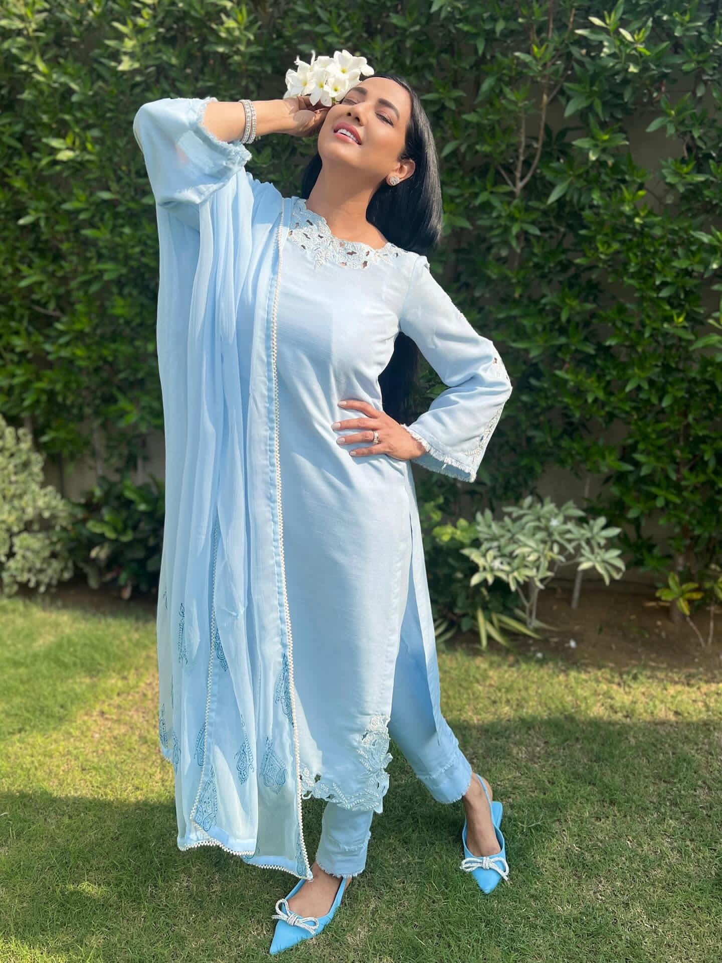ice blue casual dress Just Perfection Satin Maxi Dress