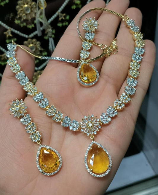 Zircon drop set