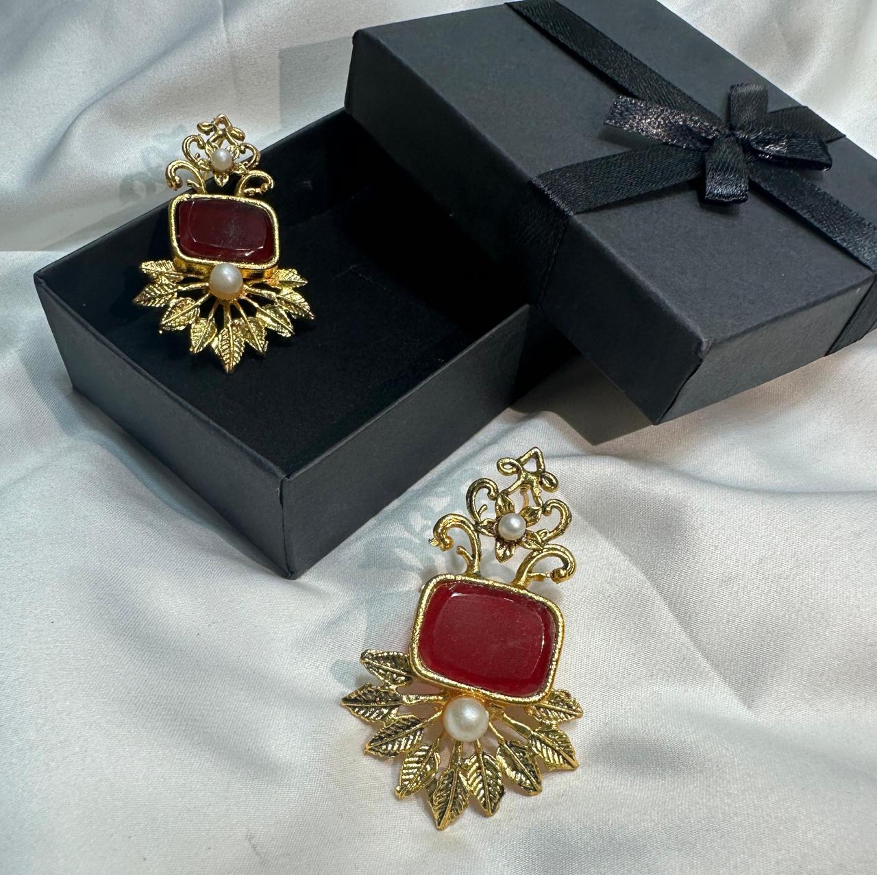 Square Earring Drop