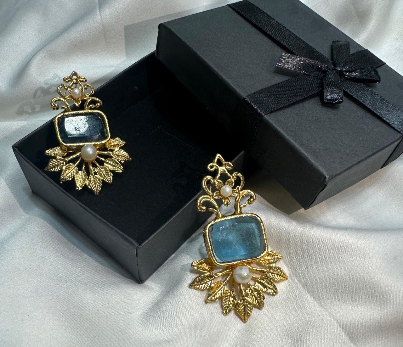 Square Earring Drop