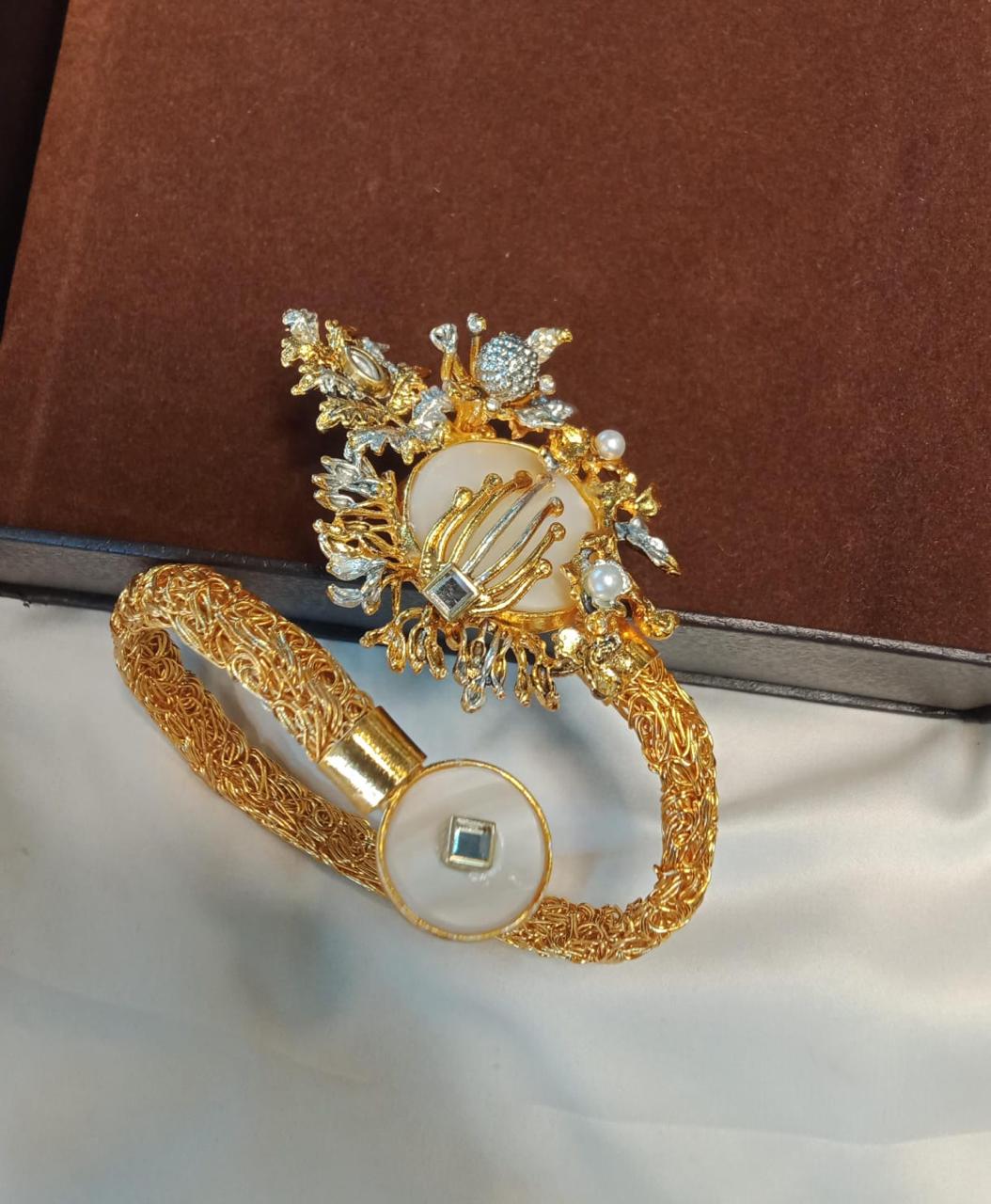 Handmade Designer Stone Bracelet