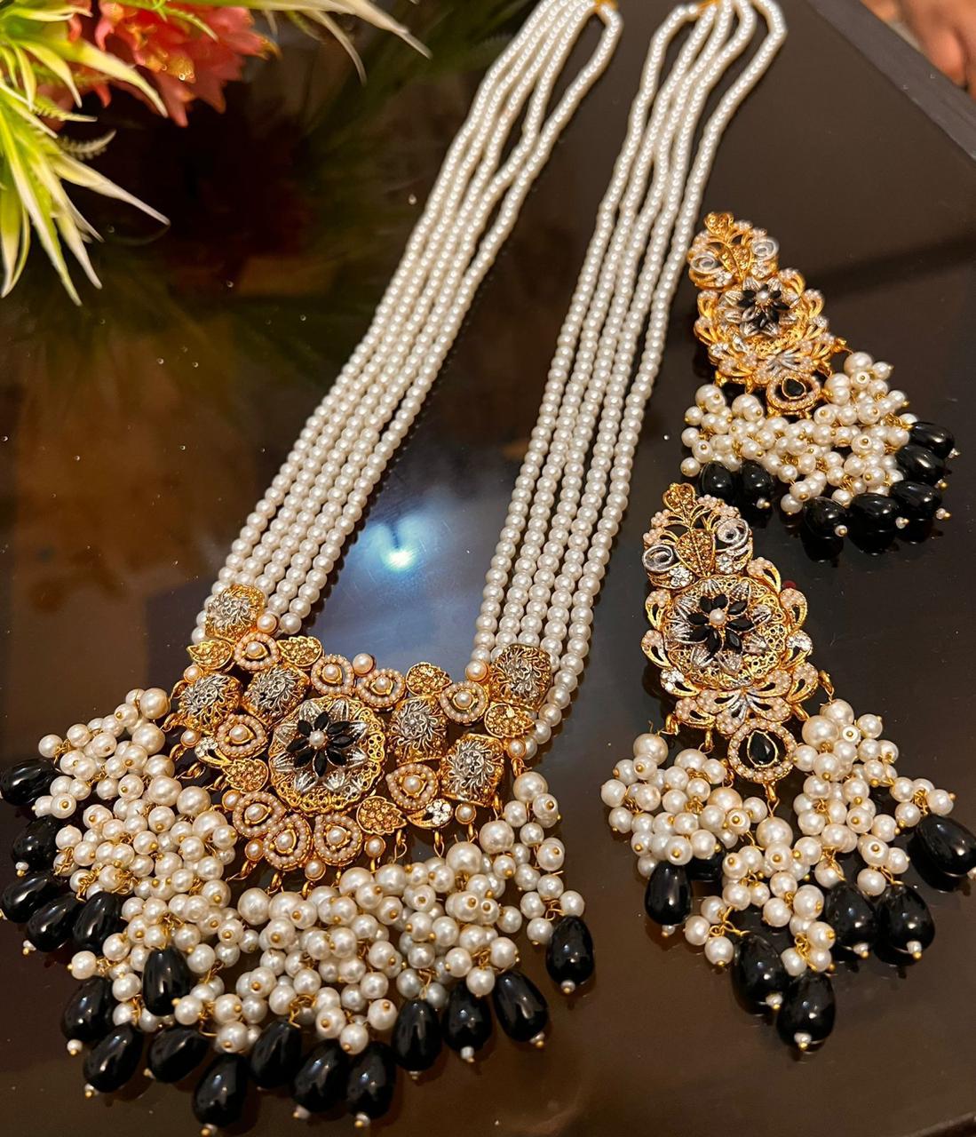 Studded Mala Set