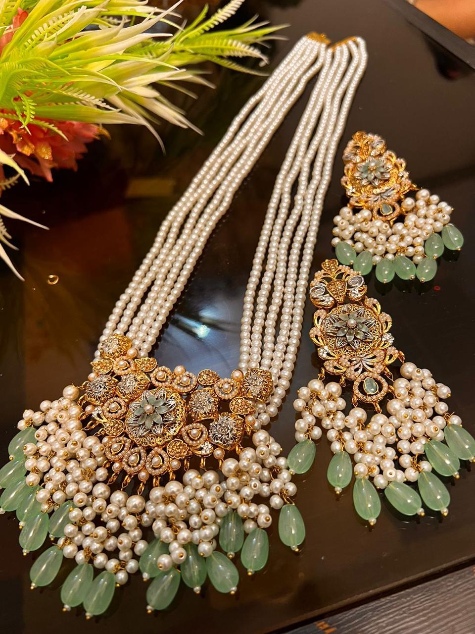 Studded Mala Set