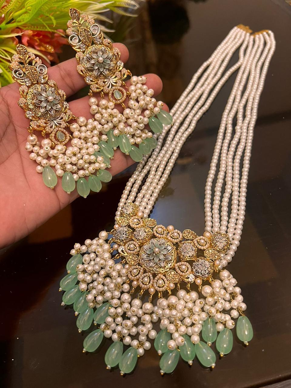 Studded Mala Set