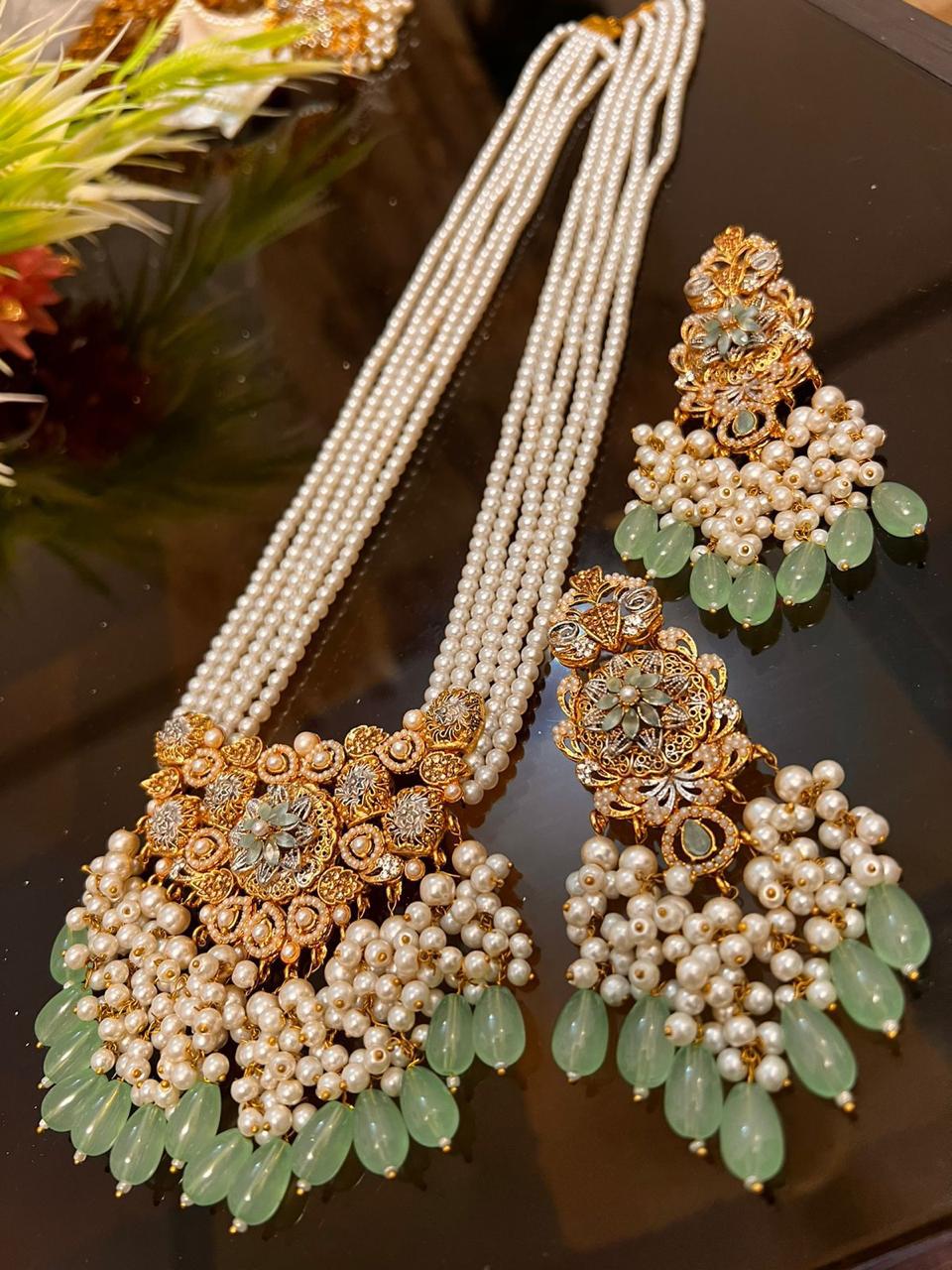 Studded Mala Set