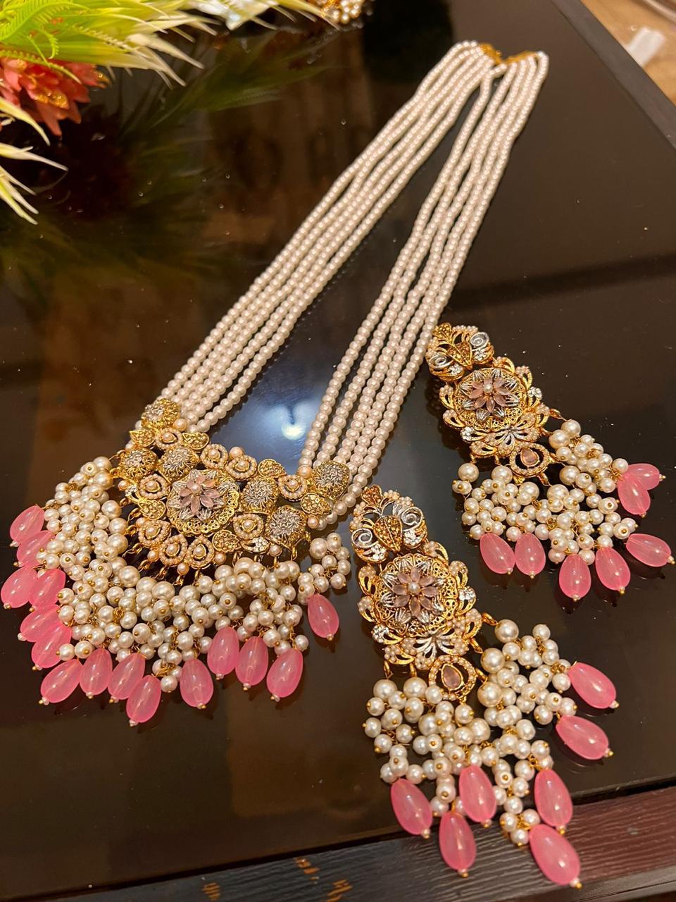 Studded Mala Set