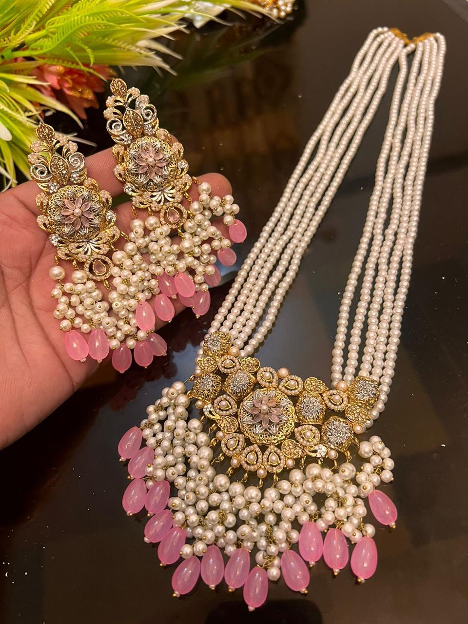 Studded Mala Set