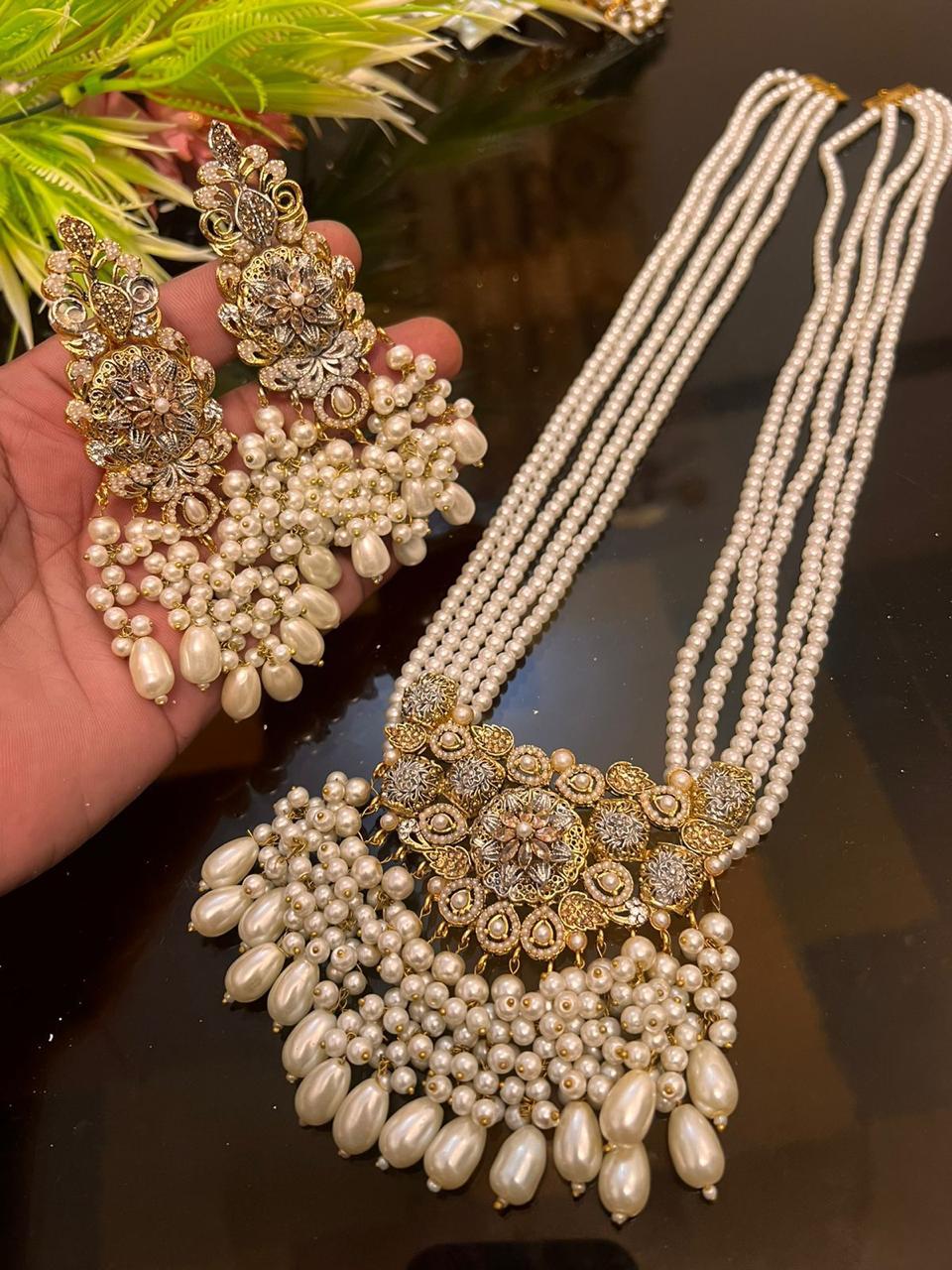 Studded Mala Set