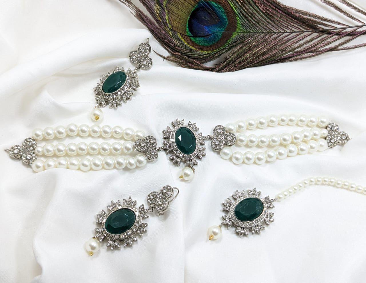 Steel polish chokerset