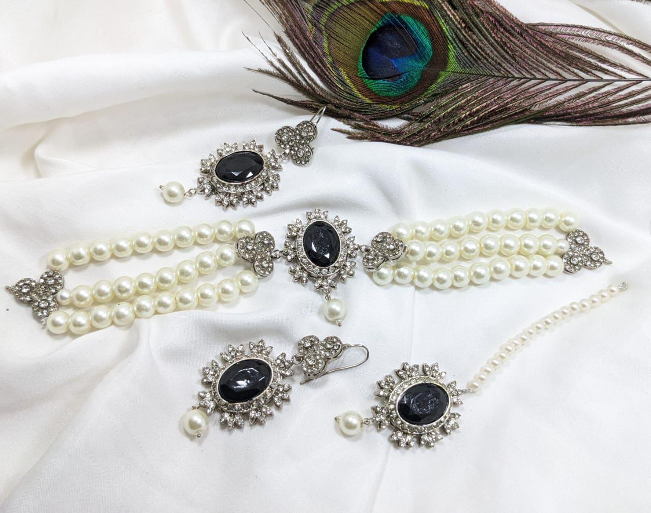 Steel polish chokerset