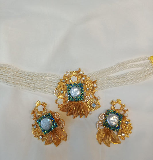 Turkish style mother pearl set