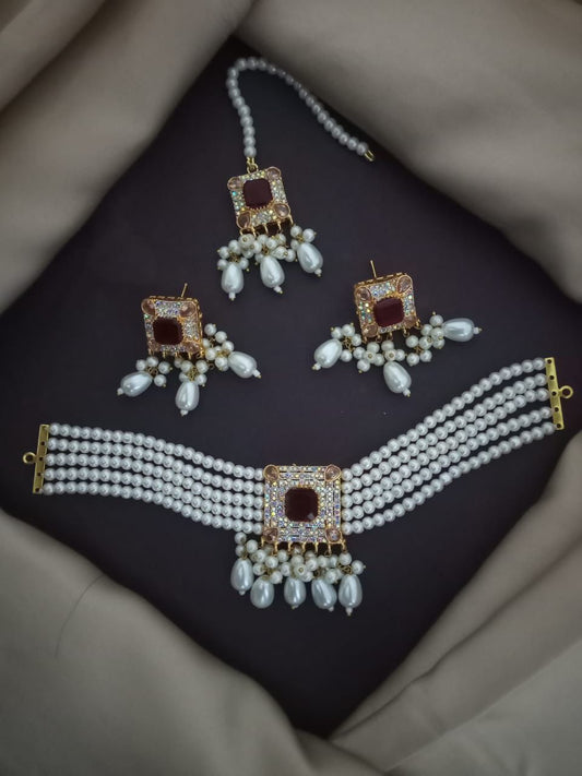 Four Piece Chokar Set