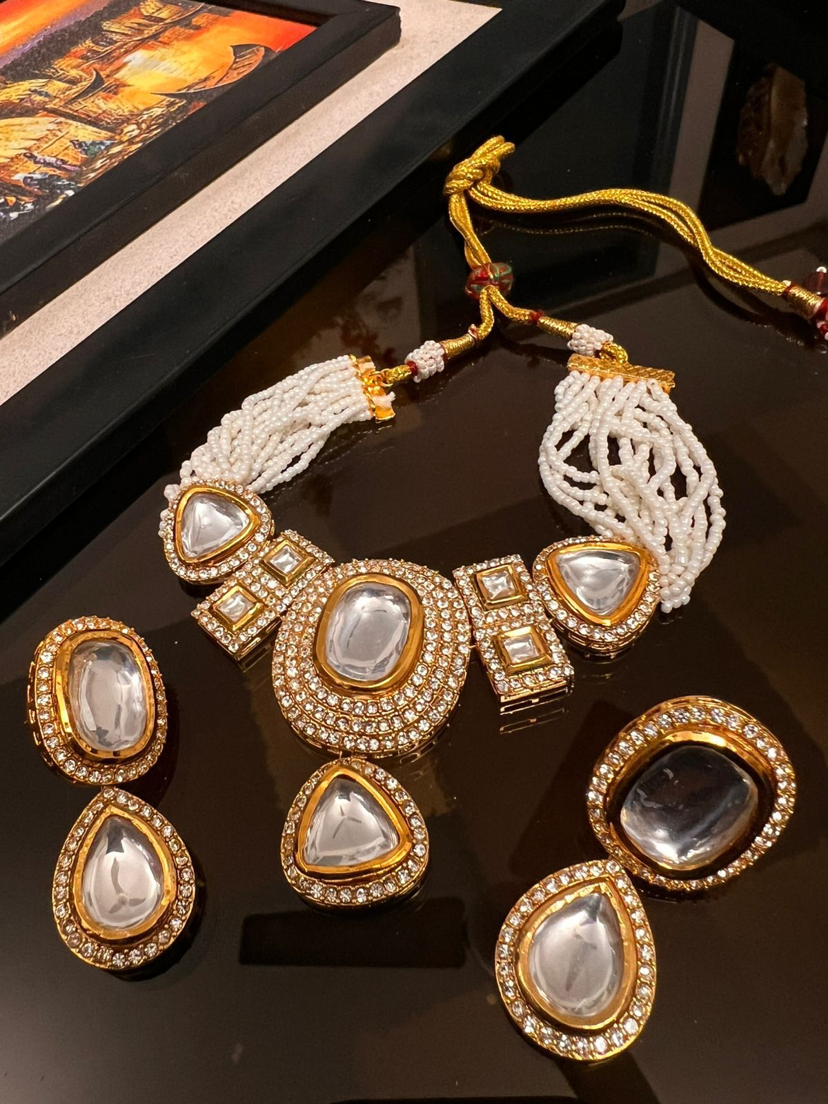 Kundan Chokar Set