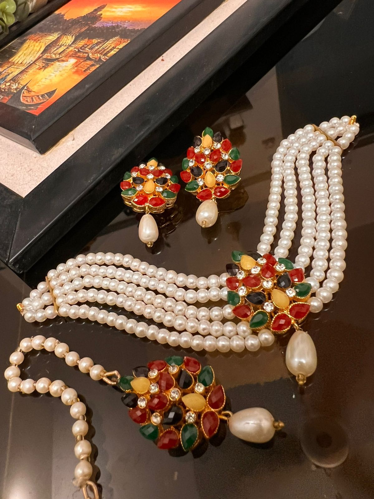 Pearl Chokar Set