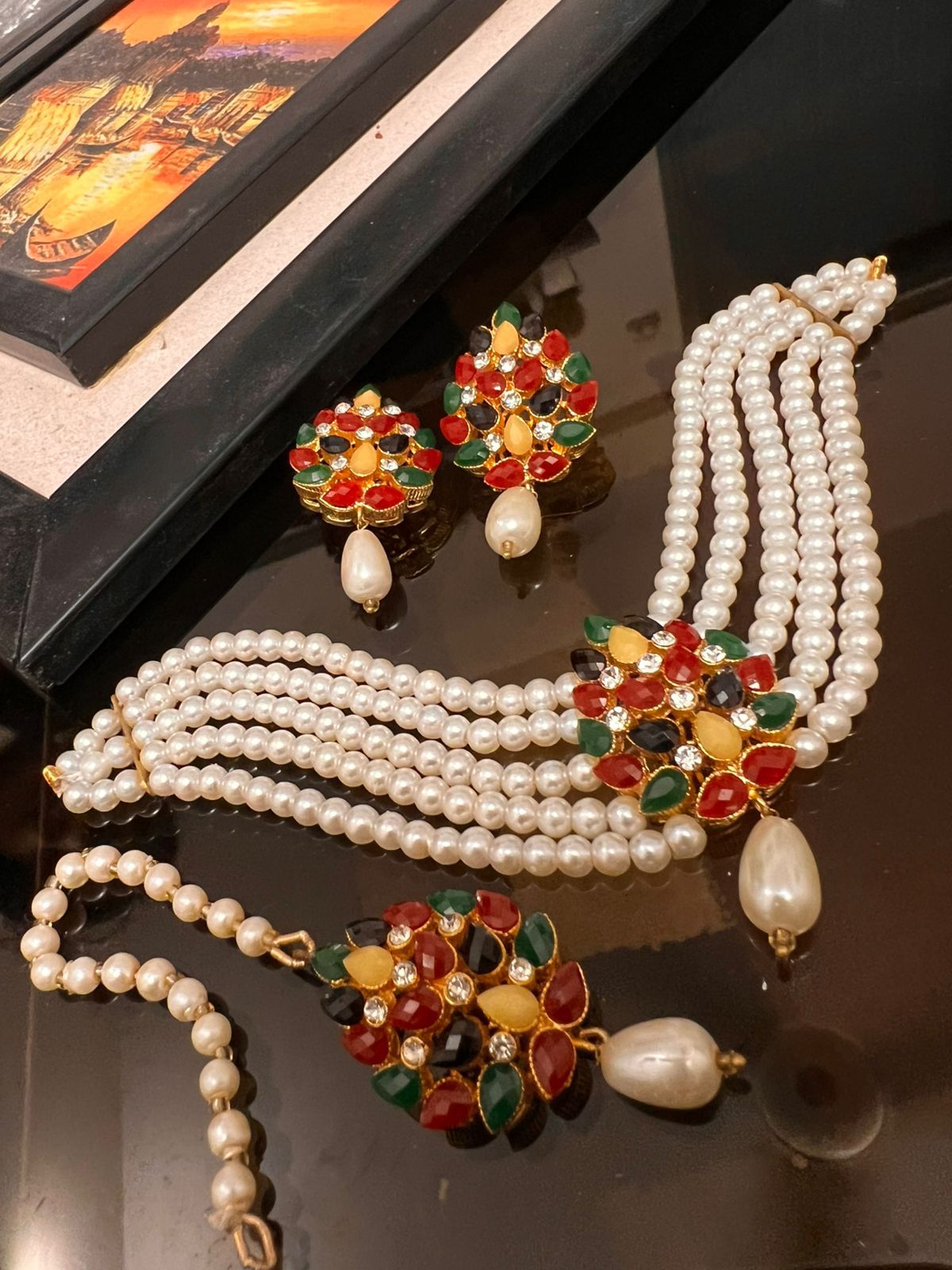 Pearl Chokar Set