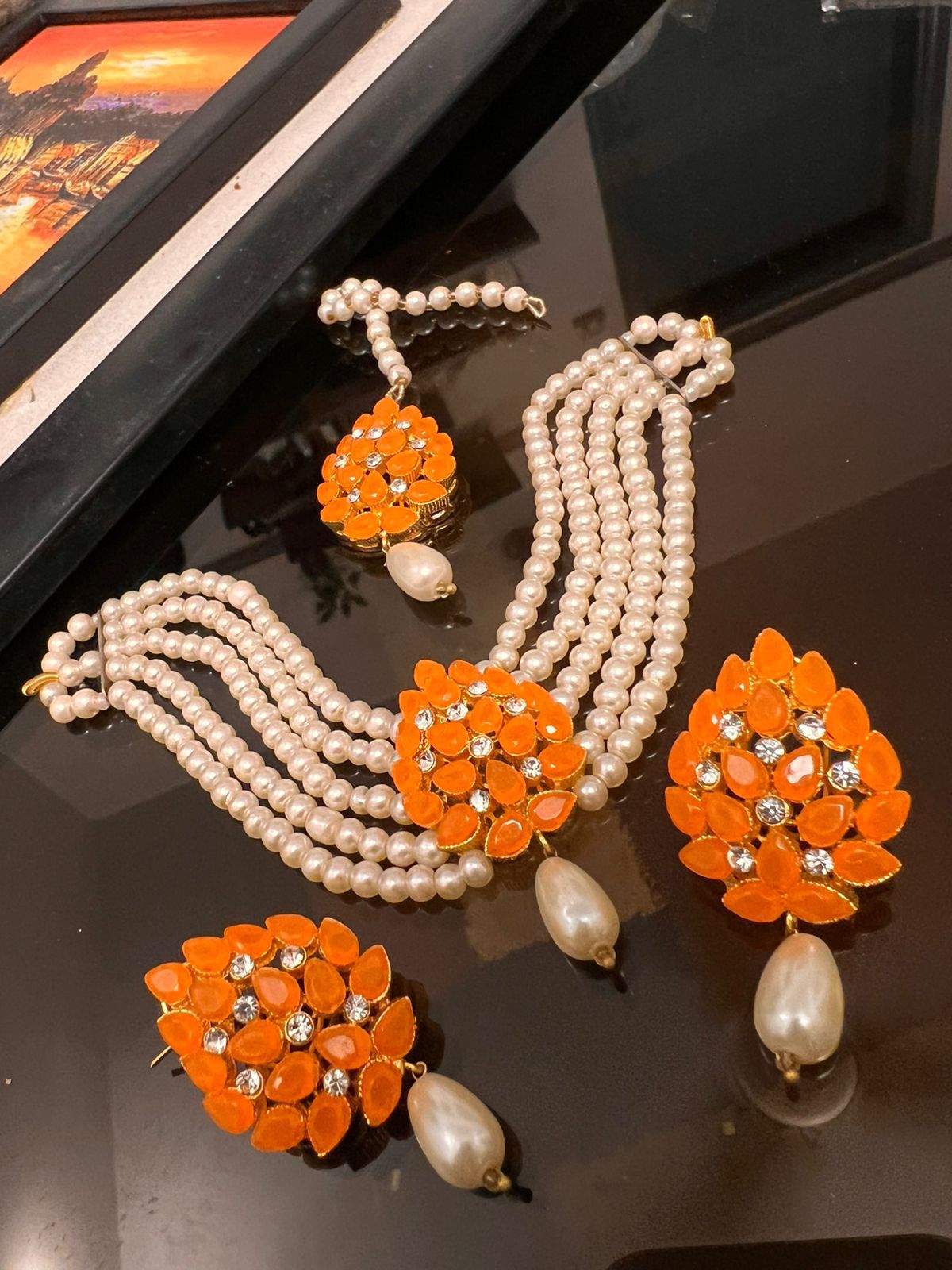 Pearl Chokar Set