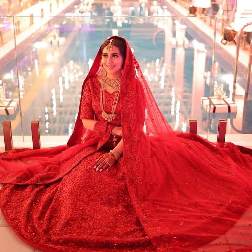 Red Lehenga