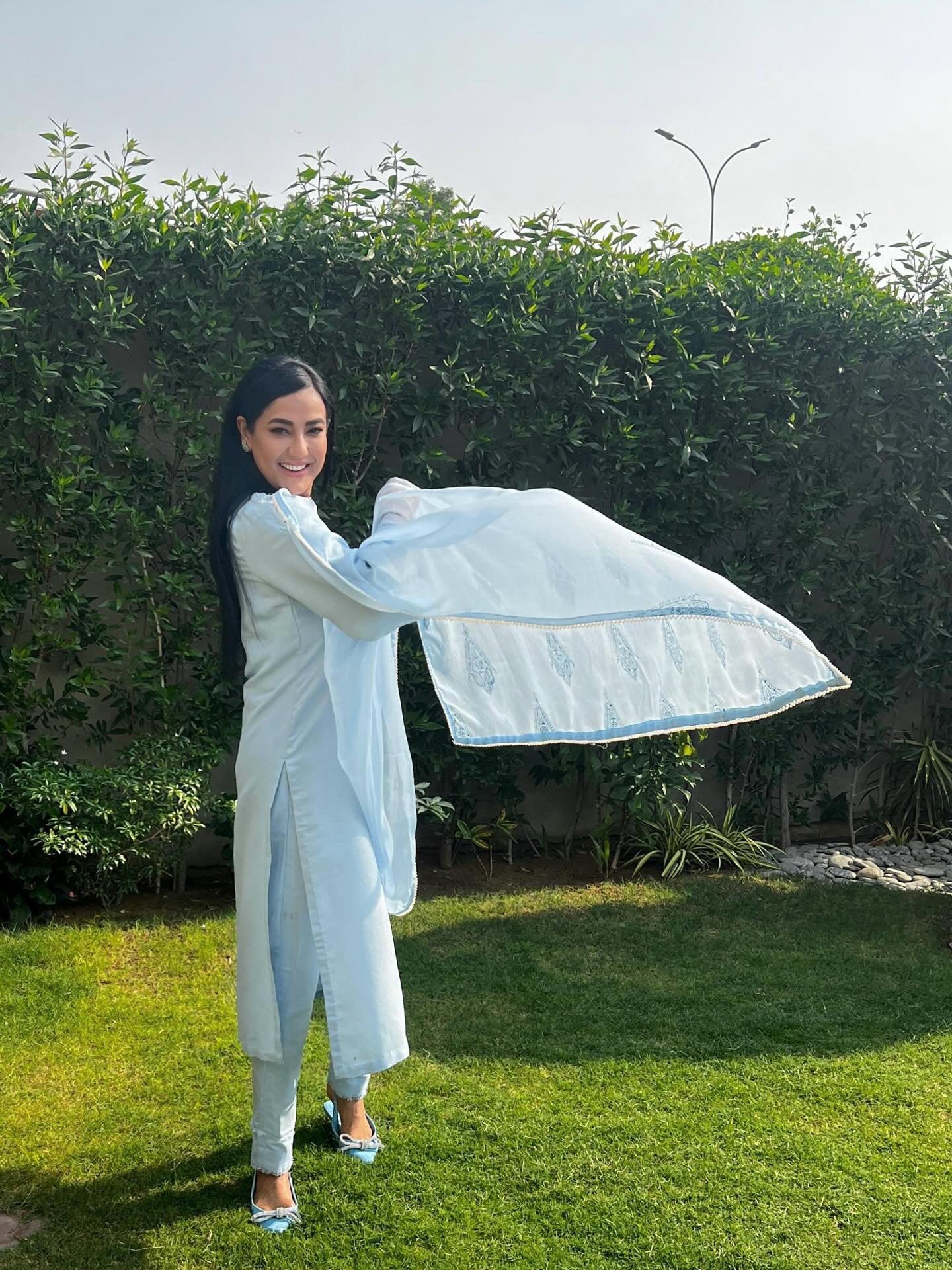 Ice Blue Dress