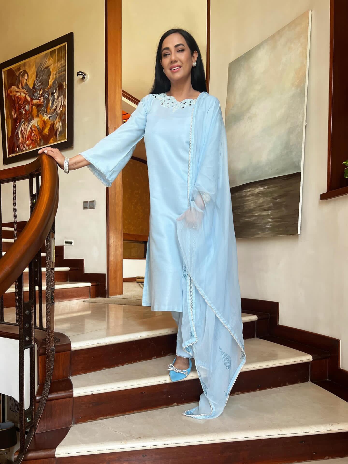 Ice Blue Dress