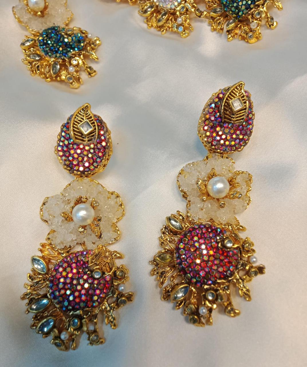 Hand made turkish earrings