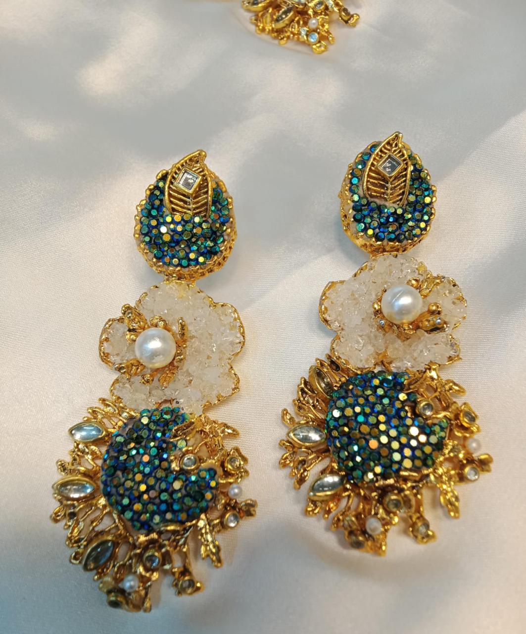 Hand made turkish earrings