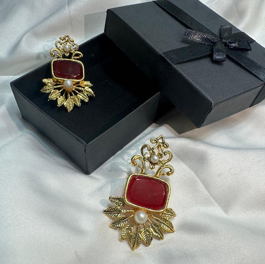 Square Earring Drop