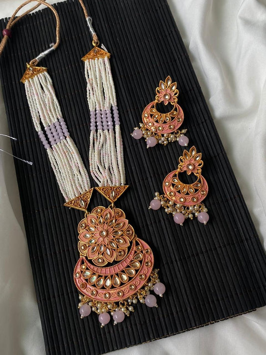 Indian Kundan Mala Set