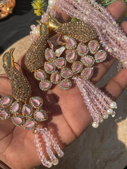 Peacock Mala Set