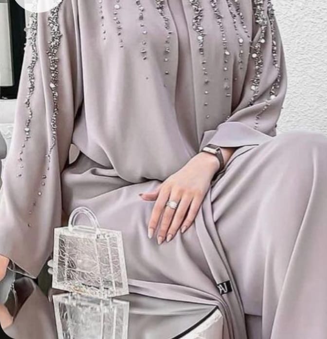 Stone Embellished Abaya