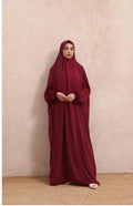 Maroon Namaz Chaddar