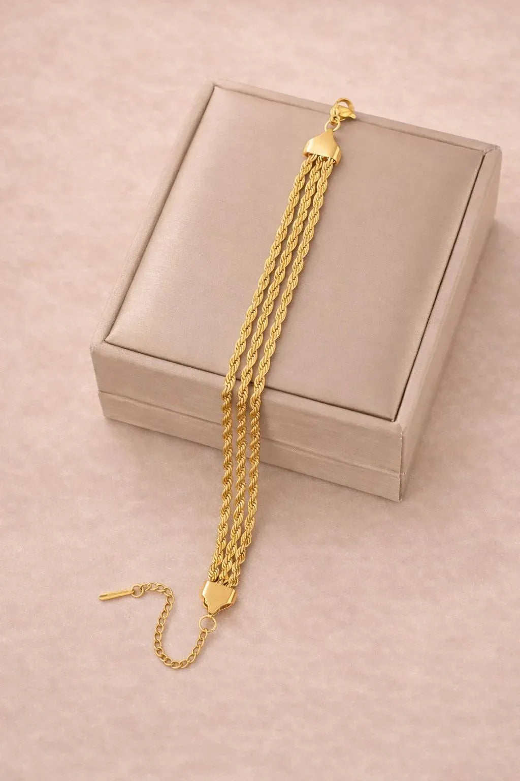 Twisted Gold Bracelet