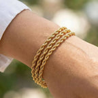 Twisted Gold Bracelet