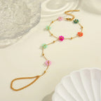 Floral Bloom Hand Chain