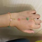 Floral Bloom Hand Chain