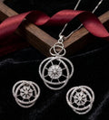 Elegant Sphere Zarcon locket set