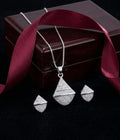 Crystal Dewdro Zarcon locket set