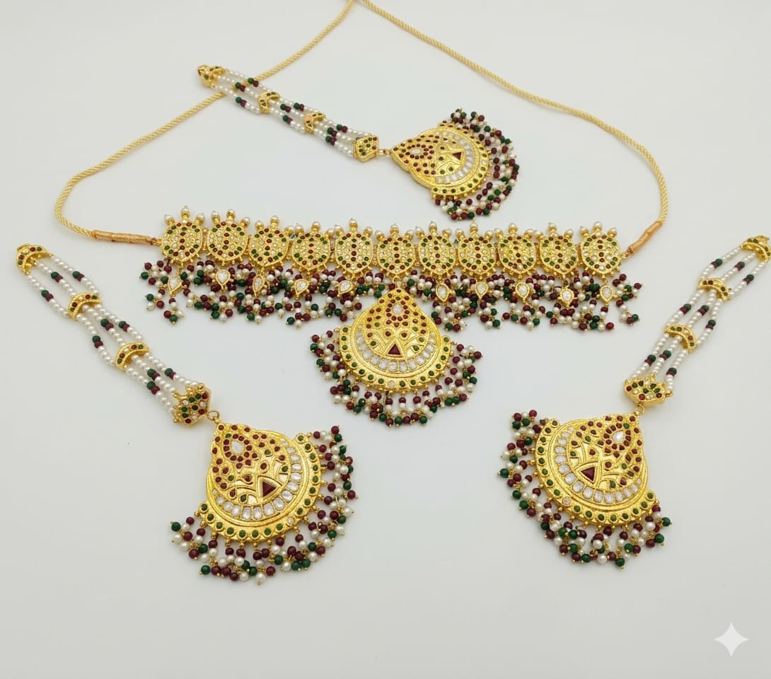 Royal Kundan Bridal Jewelry Set