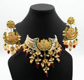 Royal Chandbali Pearl Choker Set