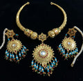 Celestial Kundan Collar Necklace Set