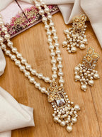 Amber Pearl Luxe Necklace Set