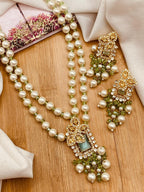 Amber Pearl Luxe Necklace Set