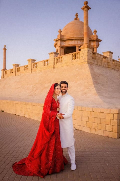 Red Lehenga